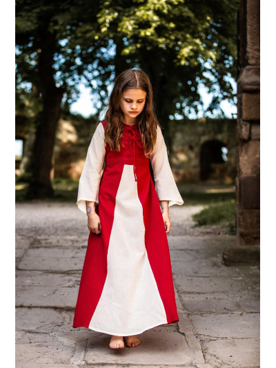 Trollfelsen Mittelalter Gewandung Leonardo Carbone Kinderkleid Elsa Natur Rot5 Trollfelsen Mittelalter Gewandung Leonardo Carbone Kinderkleid Elsa Natur Rot5